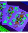 Bicycle Neon Rider Back Green-Glo Deck Playing Cards