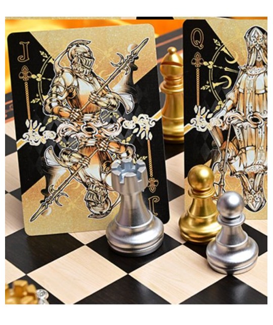 CHESS Black Playing Cards by Hidden Light CHESS Black Playing Cards by Hidden Light