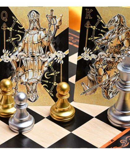 CHESS Black Playing Cards by Hidden Light