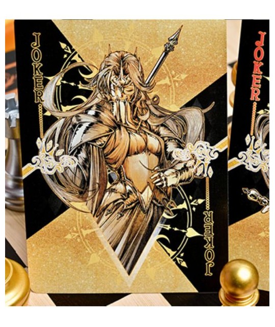 CHESS Black Playing Cards by Hidden Light CHESS Black Playing Cards by Hidden Light