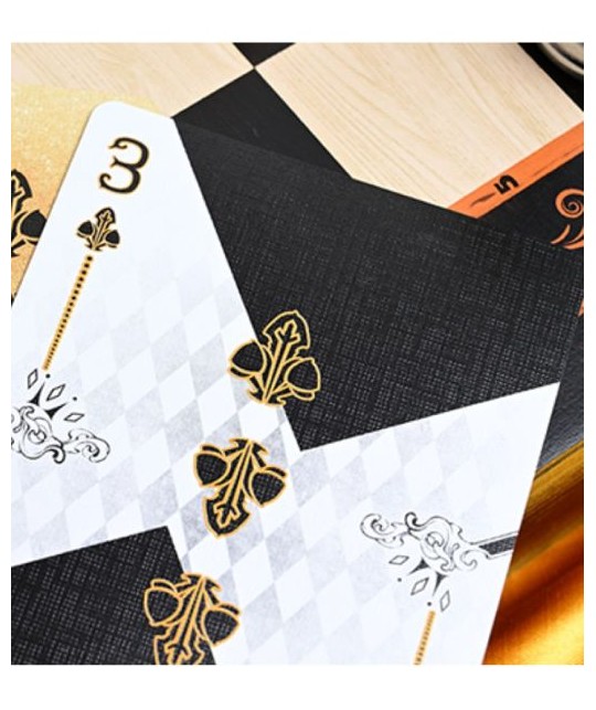 CHESS Black Playing Cards by Hidden Light CHESS Black Playing Cards by Hidden Light