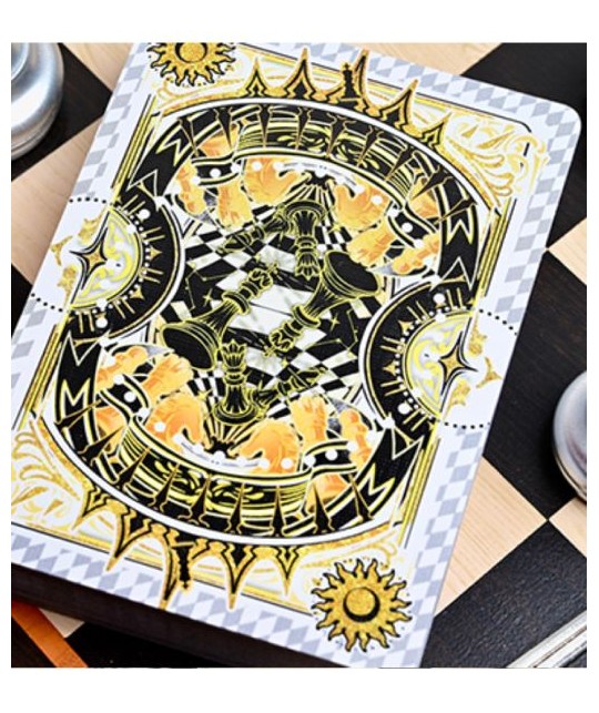 CHESS White Playing Cards by Hidden Light CHESS White Playing Cards by Hidden Light