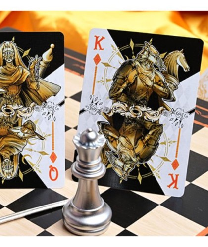 CHESS White Playing Cards by Hidden Light