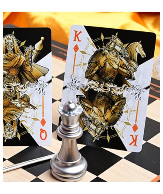 CHESS White Playing Cards by Hidden Light CHESS White Playing Cards by Hidden Light
