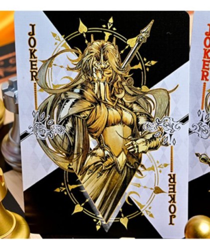 CHESS White Playing Cards by Hidden Light