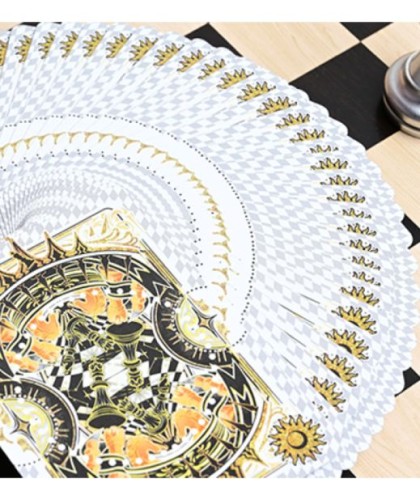 CHESS White Playing Cards by Hidden Light