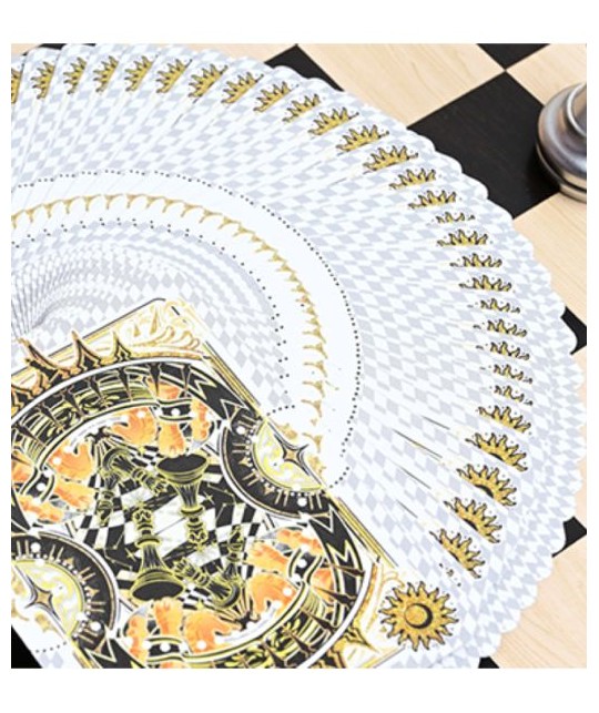 CHESS White Playing Cards by Hidden Light CHESS White Playing Cards by Hidden Light