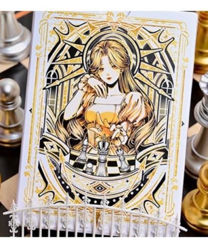 CHESS White Playing Cards by Hidden Light