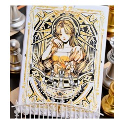 CHESS White Playing Cards by Hidden Light