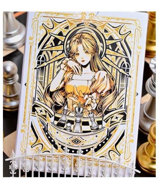 CHESS White Playing Cards by Hidden Light CHESS White Playing Cards by Hidden Light