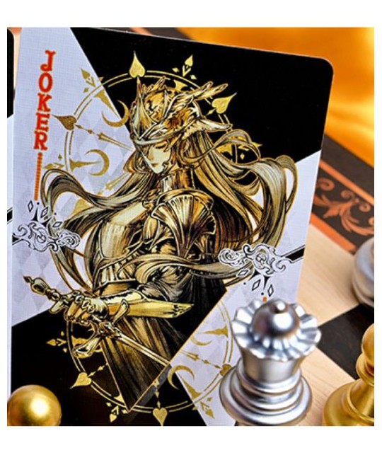 CHESS White Playing Cards by Hidden Light CHESS White Playing Cards by Hidden Light
