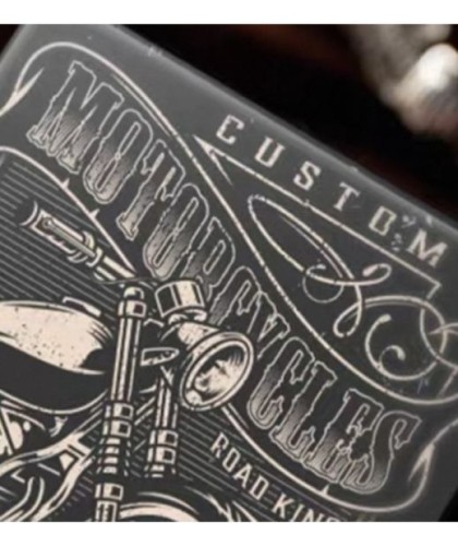 Custom Motorcycles Playing Cards