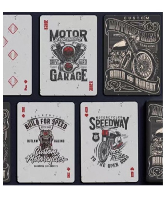 Custom Motorcycles Playing Cards Custom Motorcycles Playing Cards