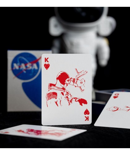 NASA Foil Meatball Logo Playing Cards
