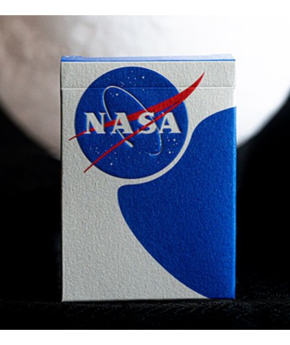 NASA Foil Meatball Logo Playing Cards