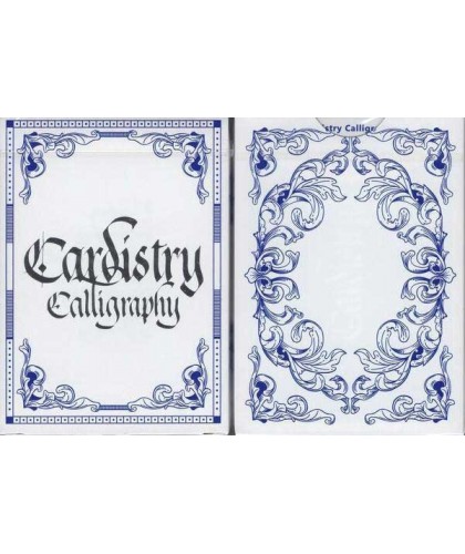Cardistry Calligraphy Blue...
