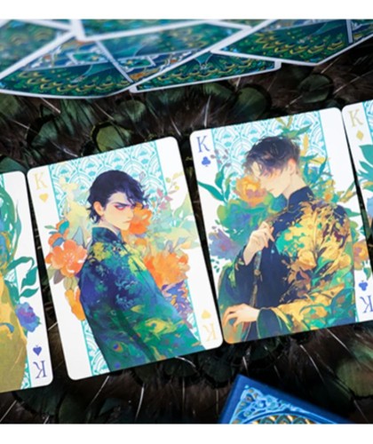Peacock Playing Cards by TCC Fashion