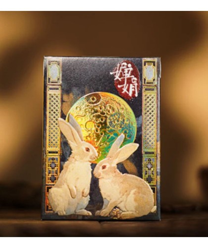 Round Moon Playing Cards by TCC Fashion
