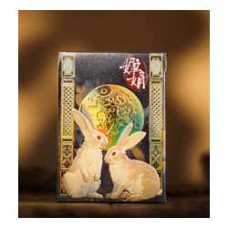 Round Moon Playing Cards by TCC Fashion