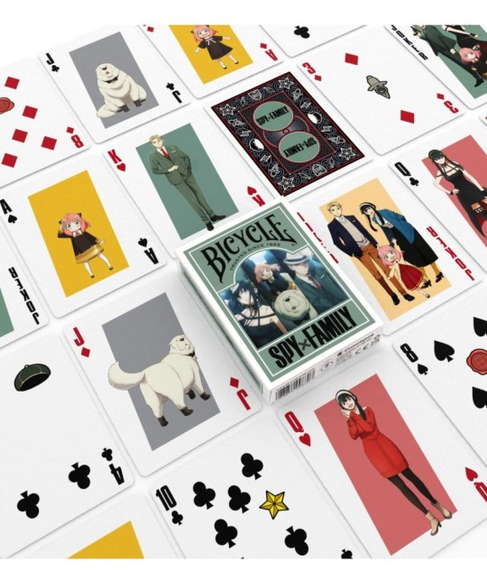 Bicycle Spy x Family Carti de Joc