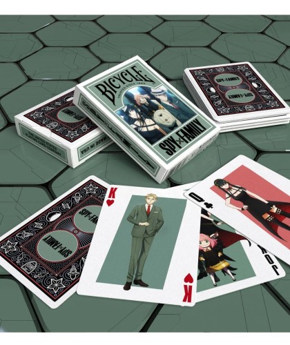 Bicycle Spy x Family Carti de Joc