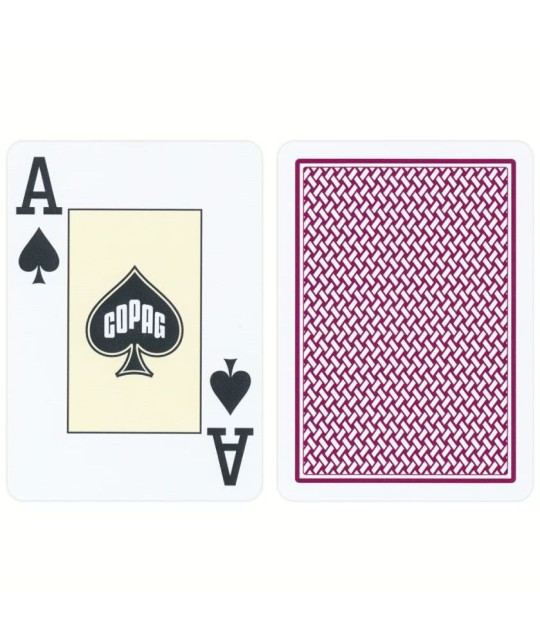 Gold Copag Texas Hold Em Plastic Jumbo Carti de Poker