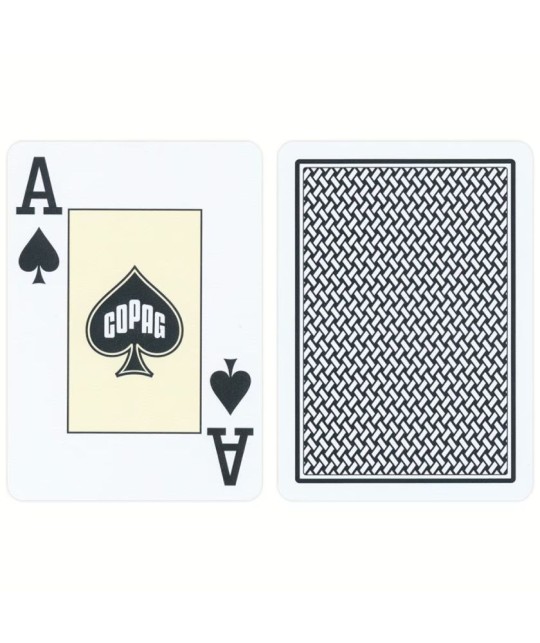 Gold Copag Texas Hold Em Plastic Jumbo Carti de Poker