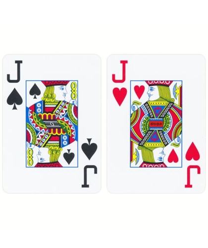 Copag Elite 100% Plastic Jumbo Index Black