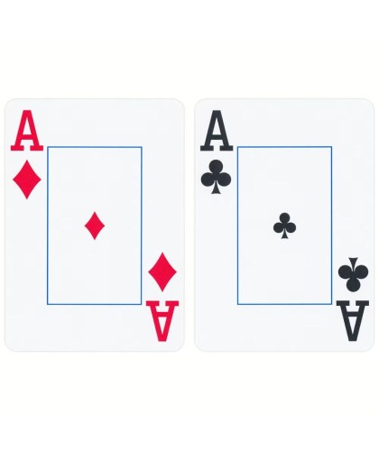 Copag Elite 100% Plastic Jumbo Index Black