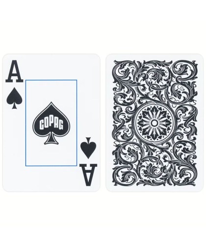 Copag Elite 100% Plastic Jumbo Index Black