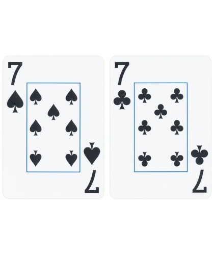 Copag Elite 100% Plastic Jumbo Index Black