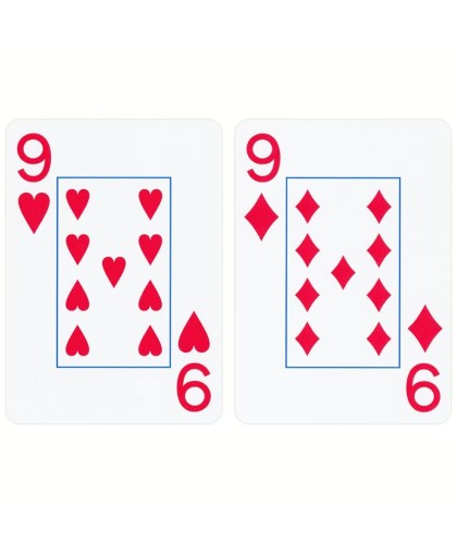 Copag Elite 100% Plastic Jumbo Index Black