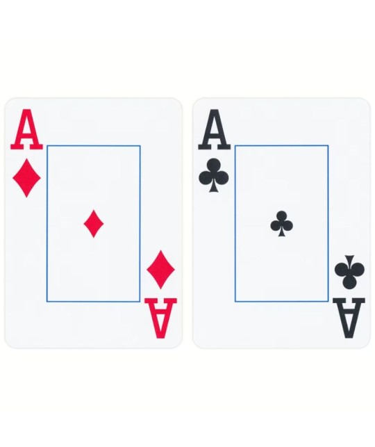 Copag Elite 100% Plastic Jumbo Index Black