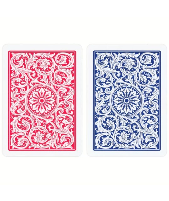 Set 2 Pachete Copag 1546 100% Plastic Blue Red