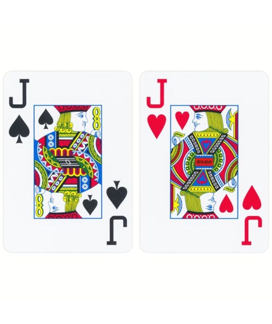 Copag Elite 100% Plastic Jumbo Index Black