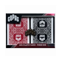 Set 2 Pachete WSOP Copag Poker Set Jumbo Index