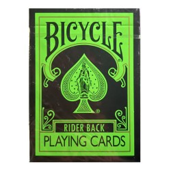 Bicycle Reverse Green Playing Cards