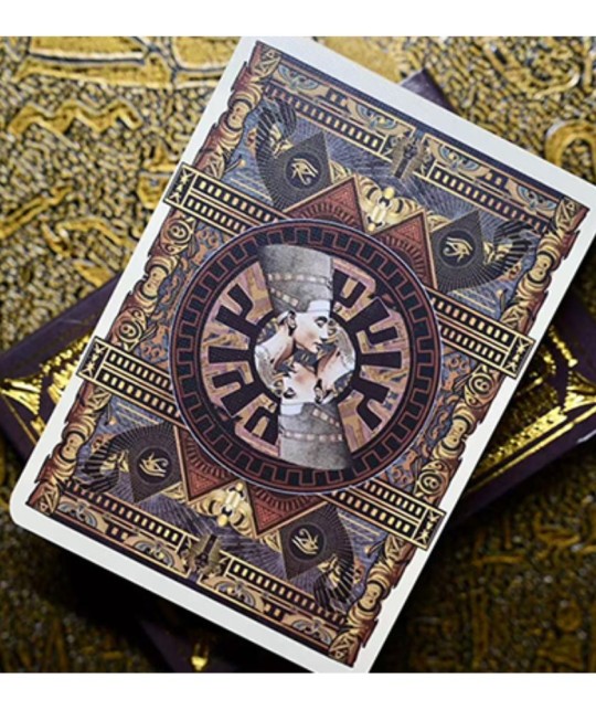 Spatele cărților Egypt Mythology Sapphire – design egiptean detaliat