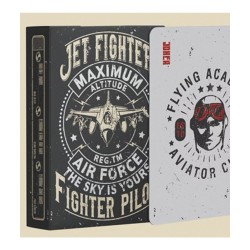 Jet Fighter Playing Cards – Vintage Aviation Edition