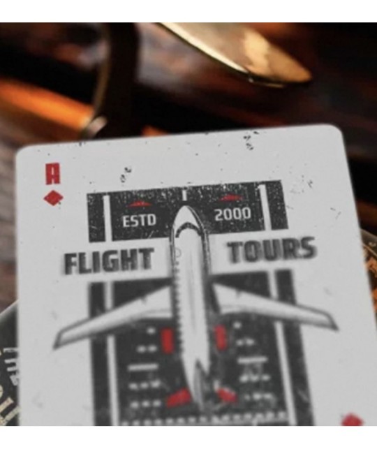 Jet Fighter Playing Cards – cărți Flight Tours și Flying Academy aviation design