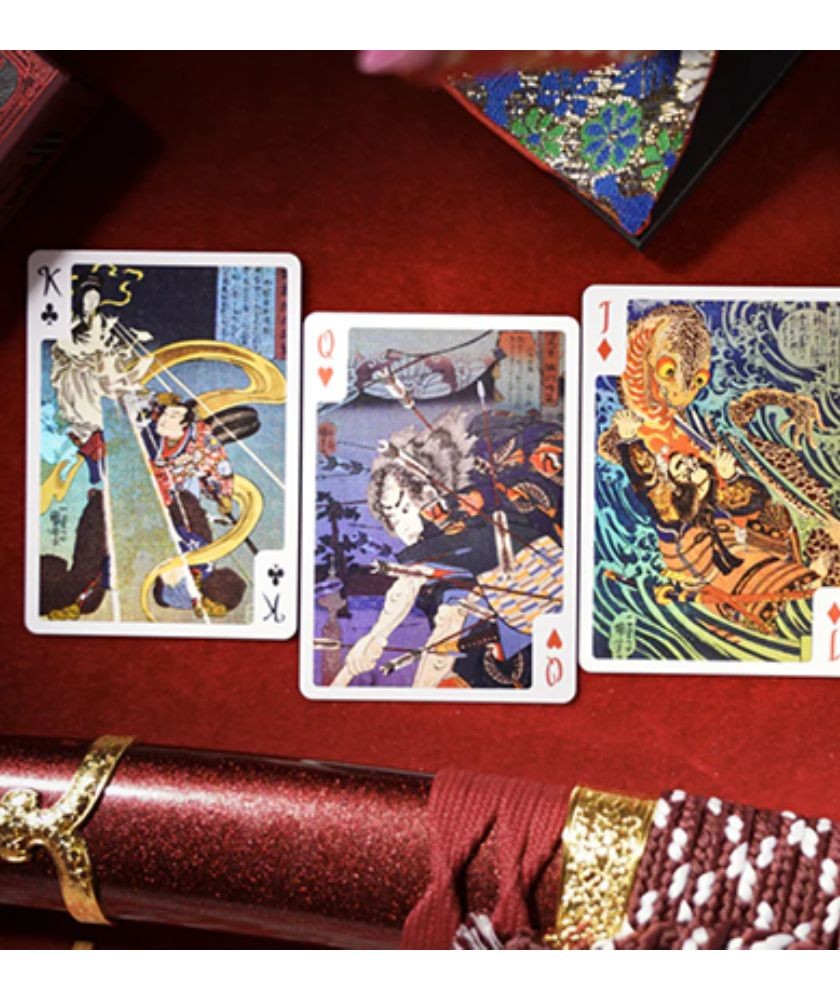 Kuniyoshi Standard Edition – Playing Cards by 52 MUSÉE | Jucarie