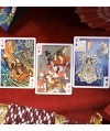 Kuniyoshi playing cards – scene de luptă japoneză