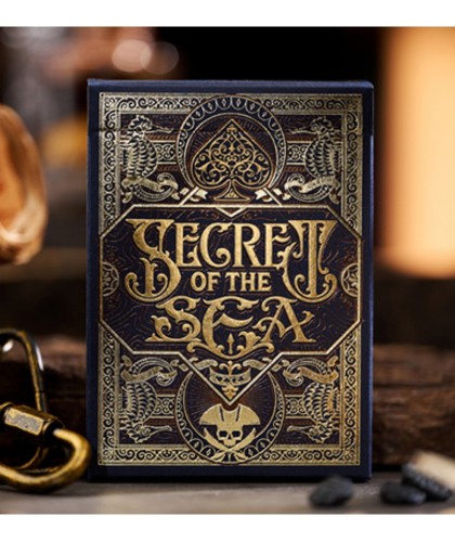 Secret of the Sea Deluxe Limited – tuck box cu embossing și folio auriu