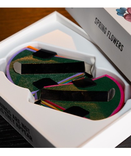 Spring Flowers 2PK – mecanism cu clip pentru apariția florilor în numere de magie