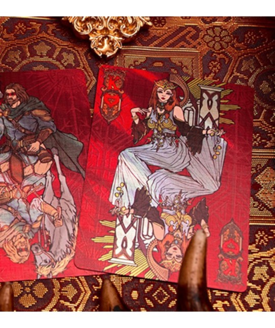 Regele războinic pe cal – Odin Playing Cards