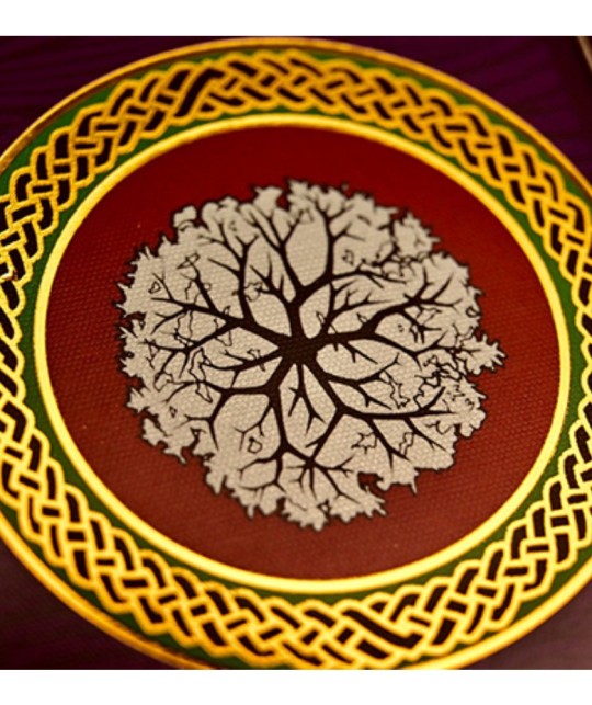 Cutia Fenrir Playing Cards în stil nordic cu detalii decorative