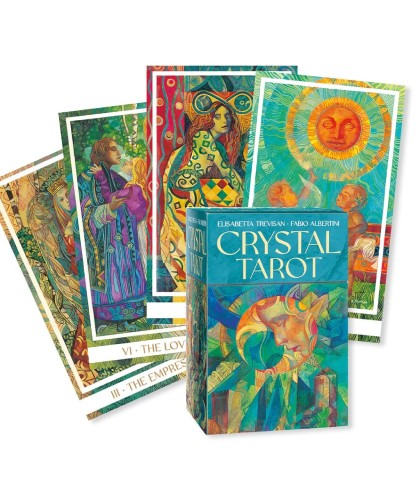 Crystal Tarot – set complet cu cutie premium Lo Scarabeo