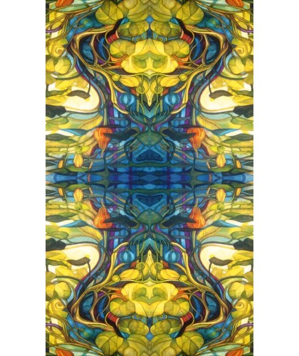 Crystal Tarot – reversul cărților în stil vitraliu