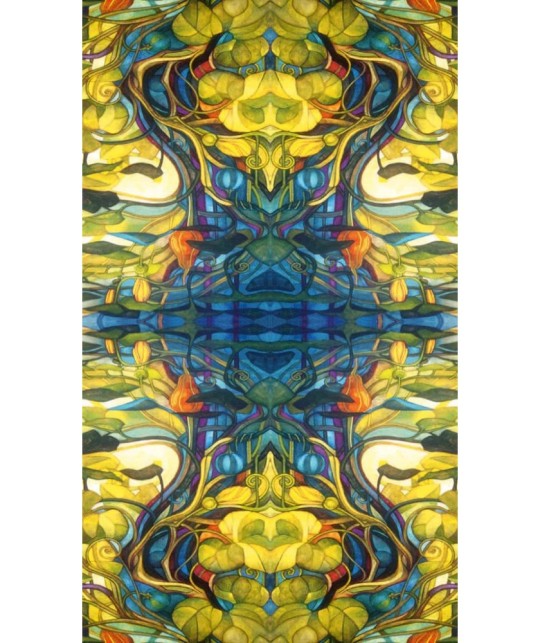 Crystal Tarot – reversul cărților în stil vitraliu