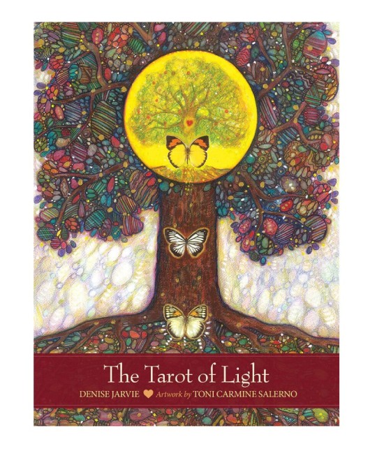 The Tarot of Light Cards Blue Angel – boxed tarot set front view